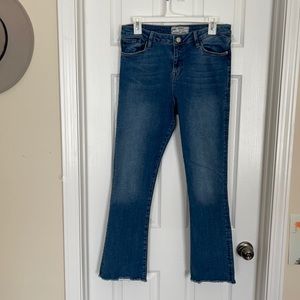 Free People Ankle Distressed Slight flair Jean